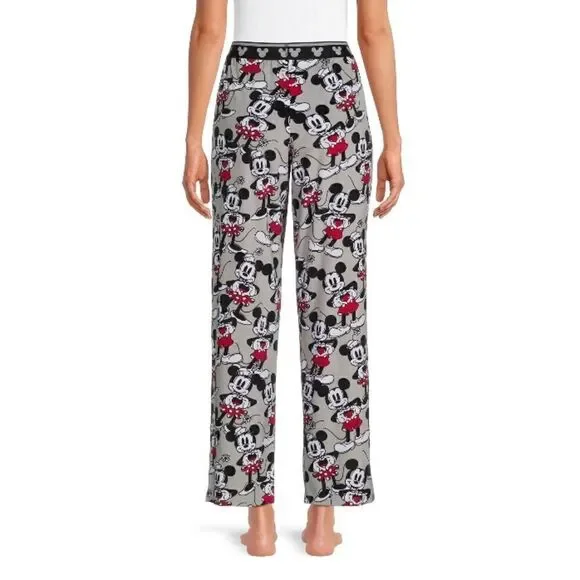 Disney Women's Mickey Mouse Plush Sleep Lounge Pants Size M - Picture 4 of 6